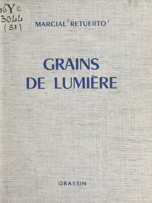 cover image of Grains de lumière